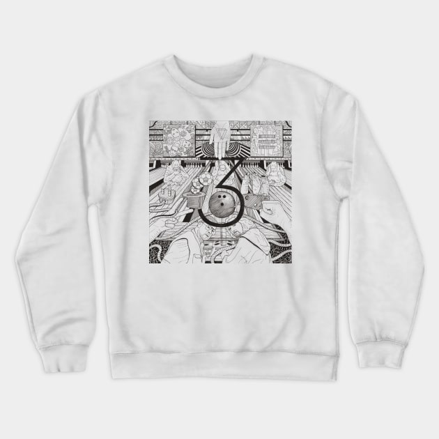 3 Crewneck Sweatshirt by samellisdesign